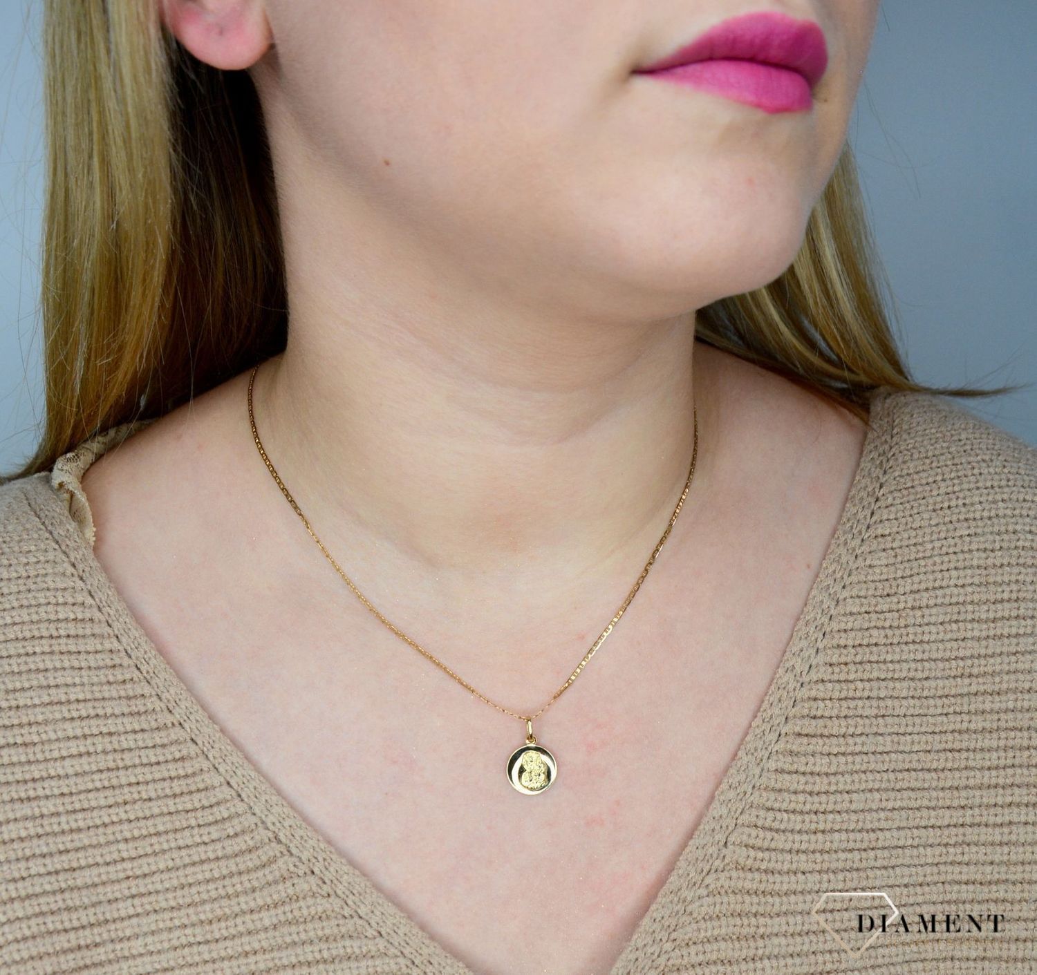 Złoty łańcuszek 333 marina gucci 1,5 mm DIA-LAN-1442-333 1,5mm.jpg